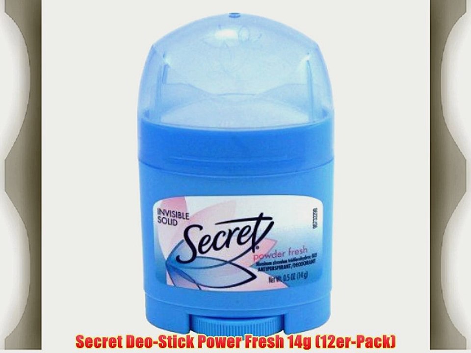 Secret Deo-Stick Power Fresh 14g (12er-Pack)