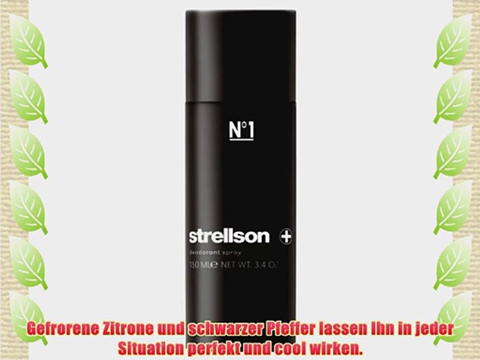 Strellson No 1 homme / men Deodorant Aerosol Spray 150 ml 1er Pack (1 x 150 ml)