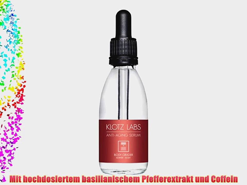 Klotz Labs Body Grader Anti-Aging Serum 1er Pack (1 x 50 ml)