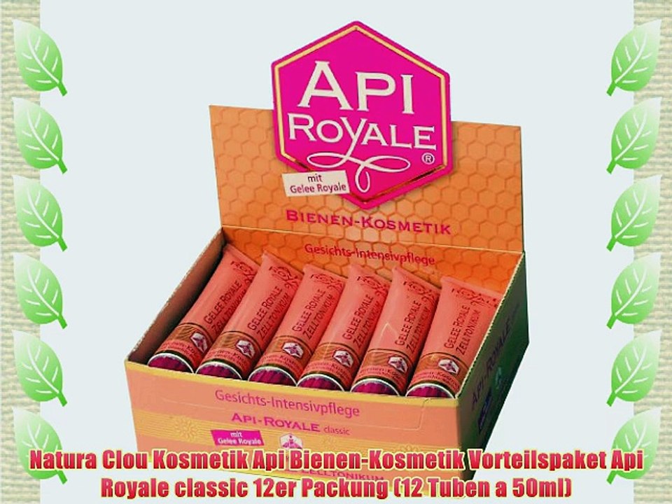 Natura Clou Kosmetik Api Bienen-Kosmetik Vorteilspaket Api Royale classic 12er Packung (12