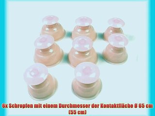 Cellulite-Massage Schr?pfen Set 12 St.