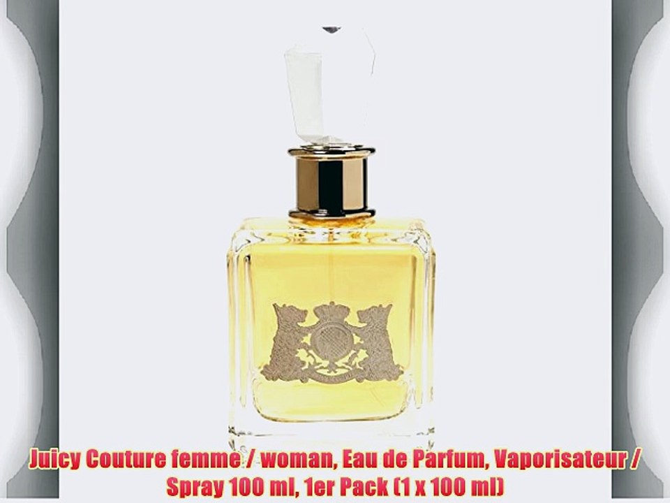 Juicy Couture femme / woman Eau de Parfum Vaporisateur / Spray 100 ml 1er Pack (1 x 100 ml)
