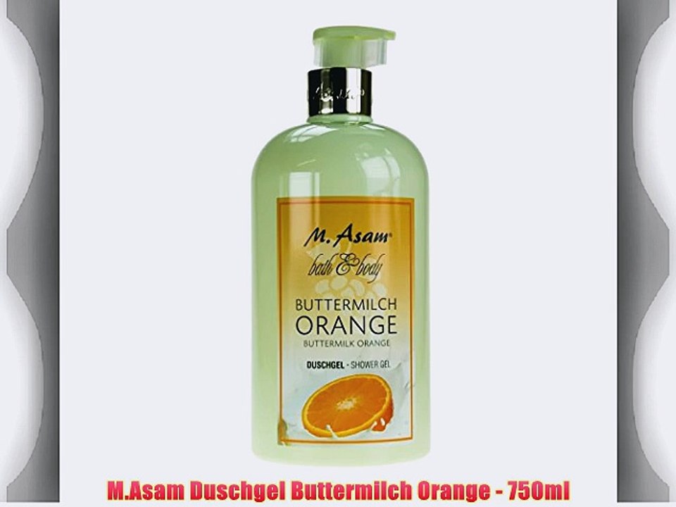 M.Asam Duschgel Buttermilch Orange - 750ml