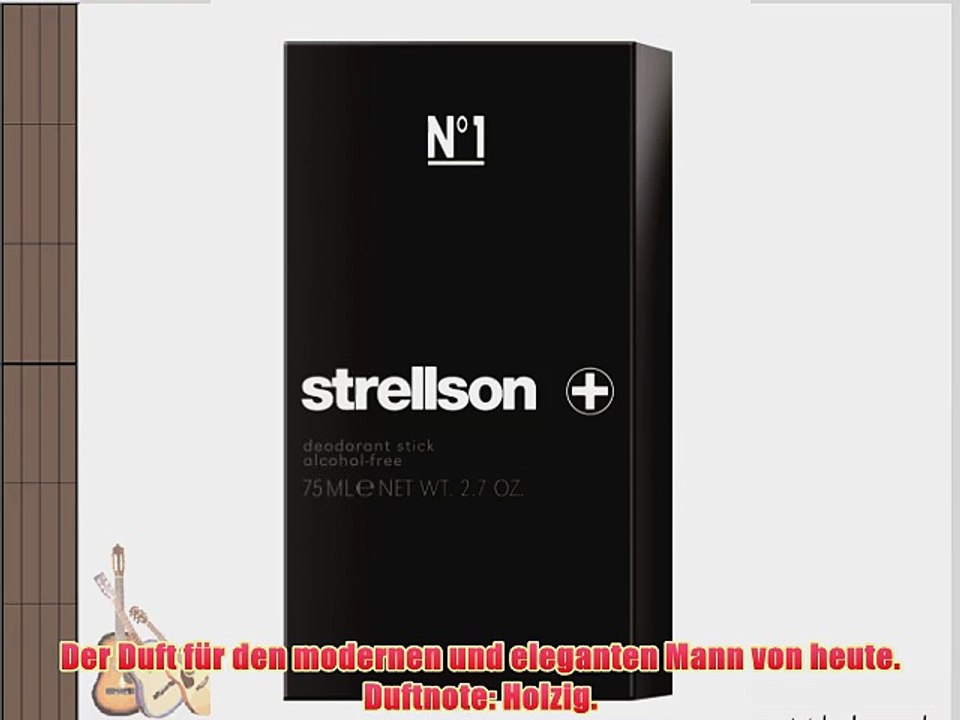 Strellson No 1 homme / men Deodorant Stick 75 ml 1er Pack (1 x 75 ml)