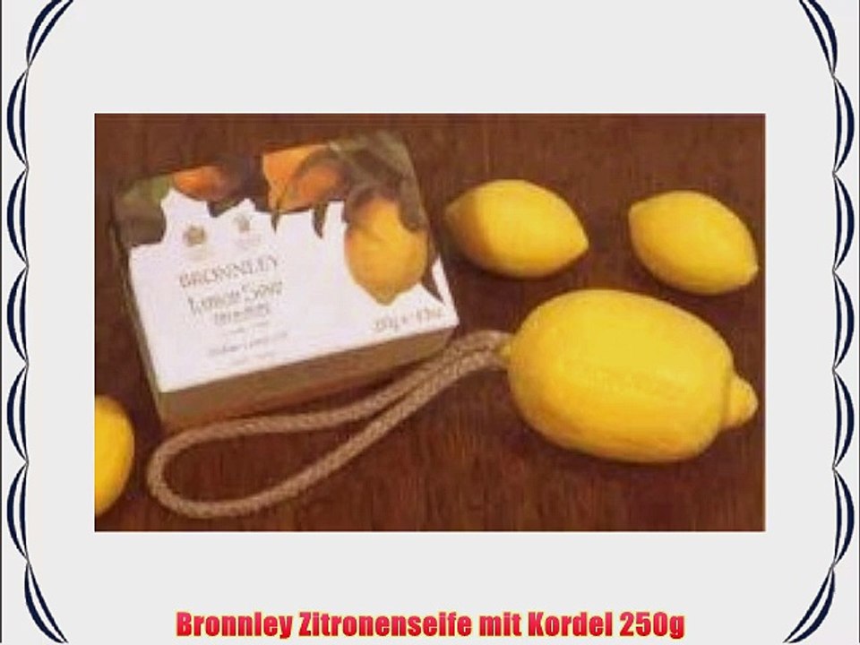 Bronnley Zitronenseife mit Kordel 250g