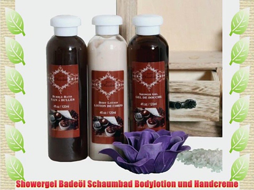 16 tlg. pflegeset badeset beautyset peach