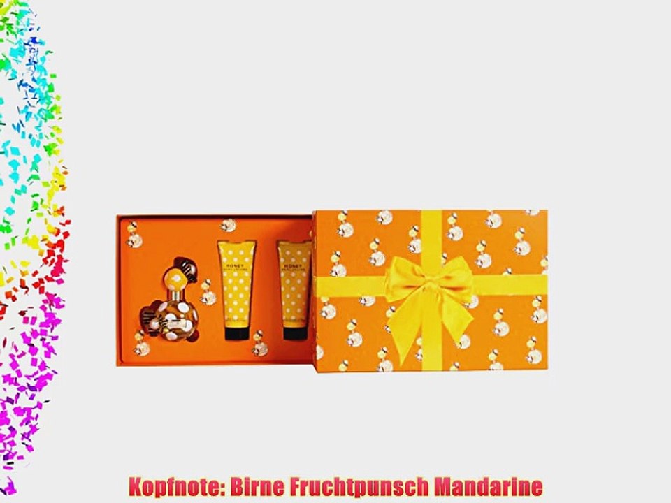 Marc Jacobs Honey Geschenkset 50ml EDP   75ml K?rperlotion  75ml Duschgel