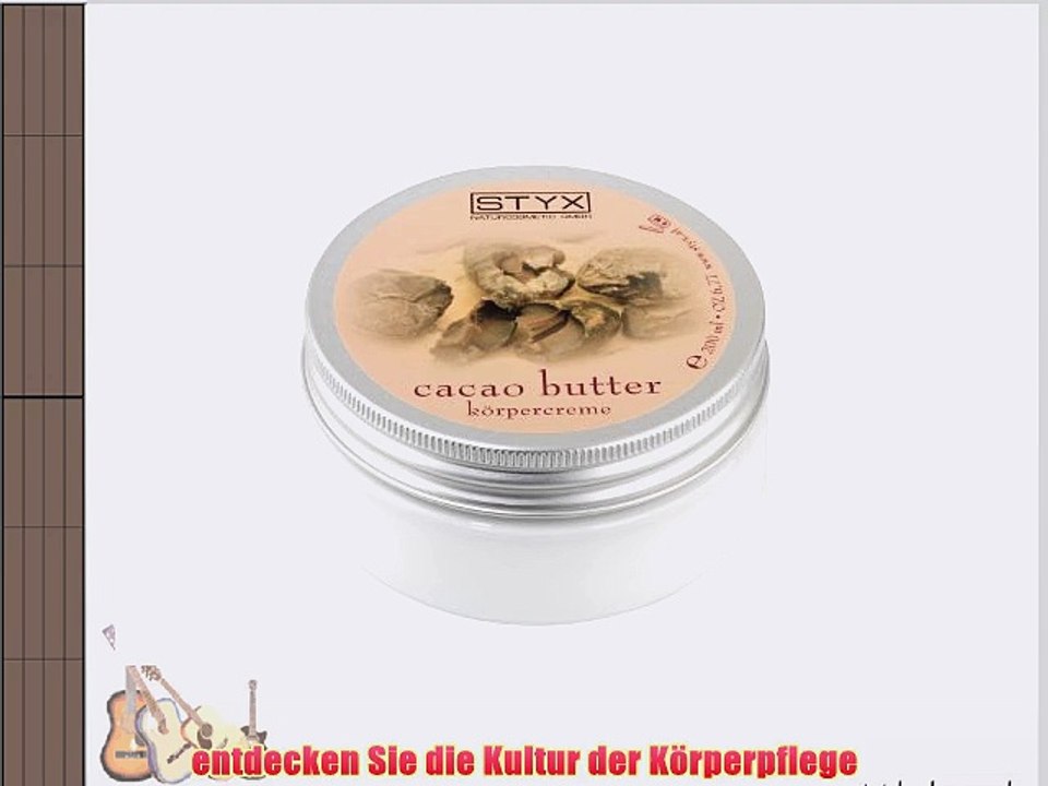 Styx Naturcosmetik Cacao Butter K?rpercreme 200 ml