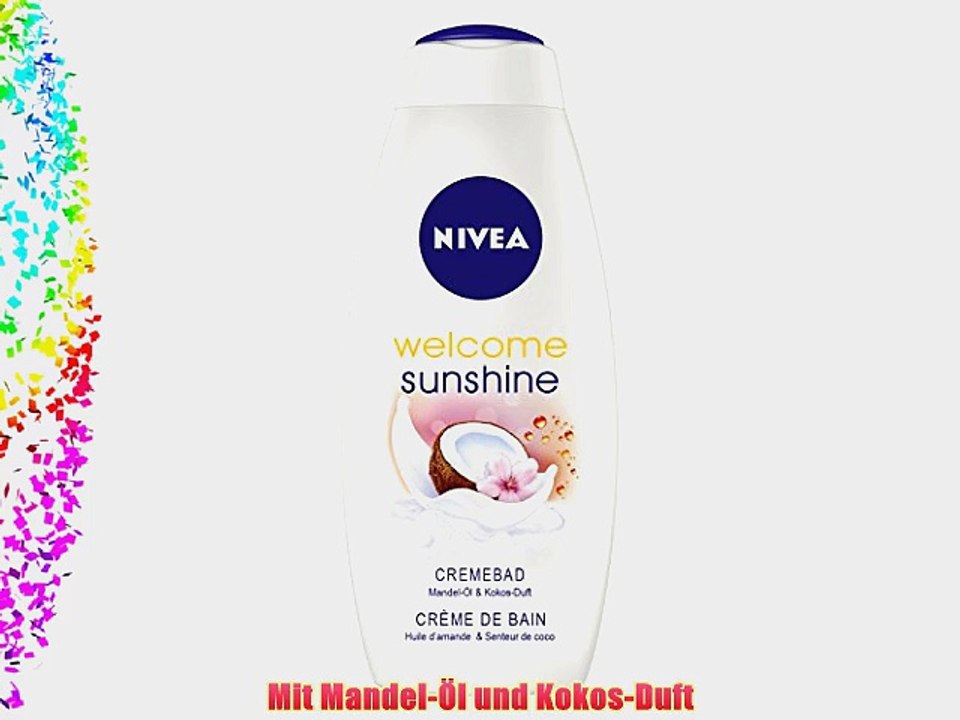 Nivea Welcome Sunshine Cremebad 1er Pack (1 x 750 ml)