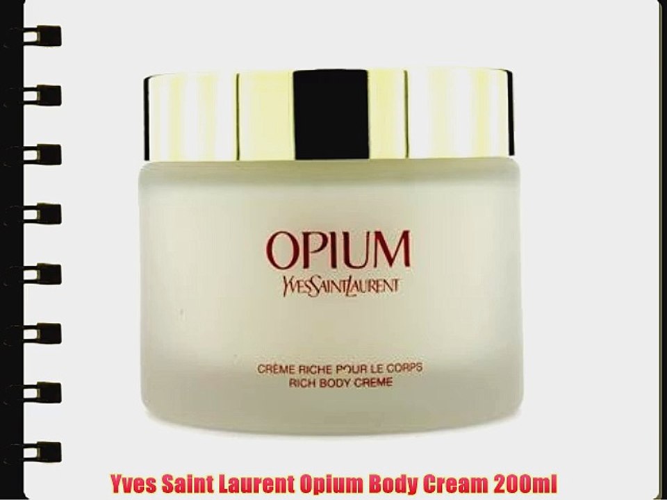 Yves Saint Laurent Opium Body Cream 200ml