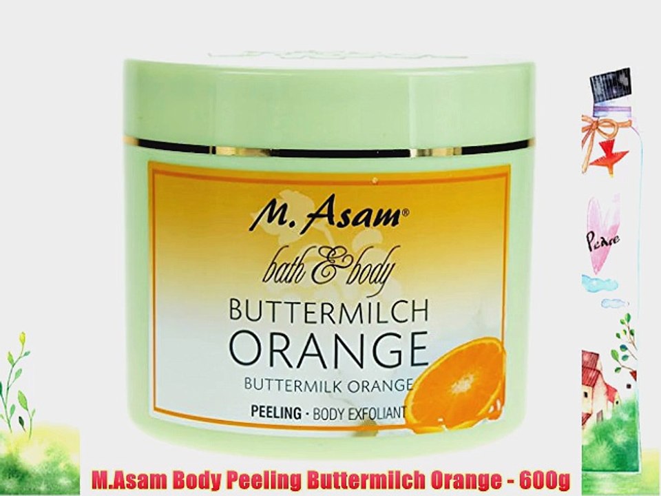M.Asam Body Peeling Buttermilch Orange - 600g