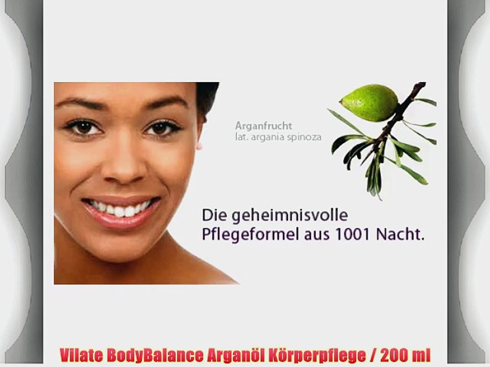 Vilate BodyBalance Argan?l K?rperpflege / 200 ml
