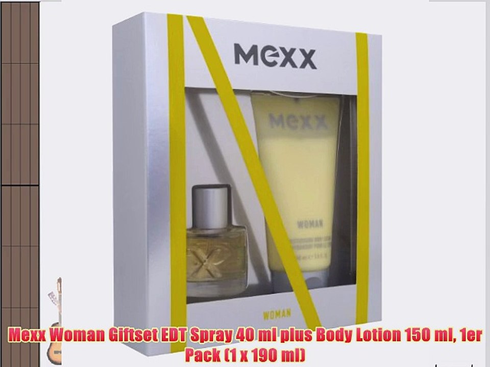 Mexx Woman Giftset EDT Spray 40 ml plus Body Lotion 150 ml 1er Pack (1 x 190 ml)
