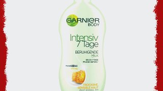 Garnier Body Intensiv 7 Tage Beruhigende Milk Honig Trockene/Sensible Haut 400 ml