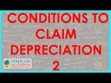 1242. CA IPCC PGBP Conditions to claim depreciation   2