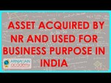984.CA IPCC   Actual Cost     Asset acquired by NR and used for Business purpose in India