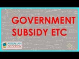 982.CA IPCC   Actual Cost     Government subsidy etc