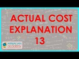 980.CA IPCC   Actual cost    Explanation 1 3