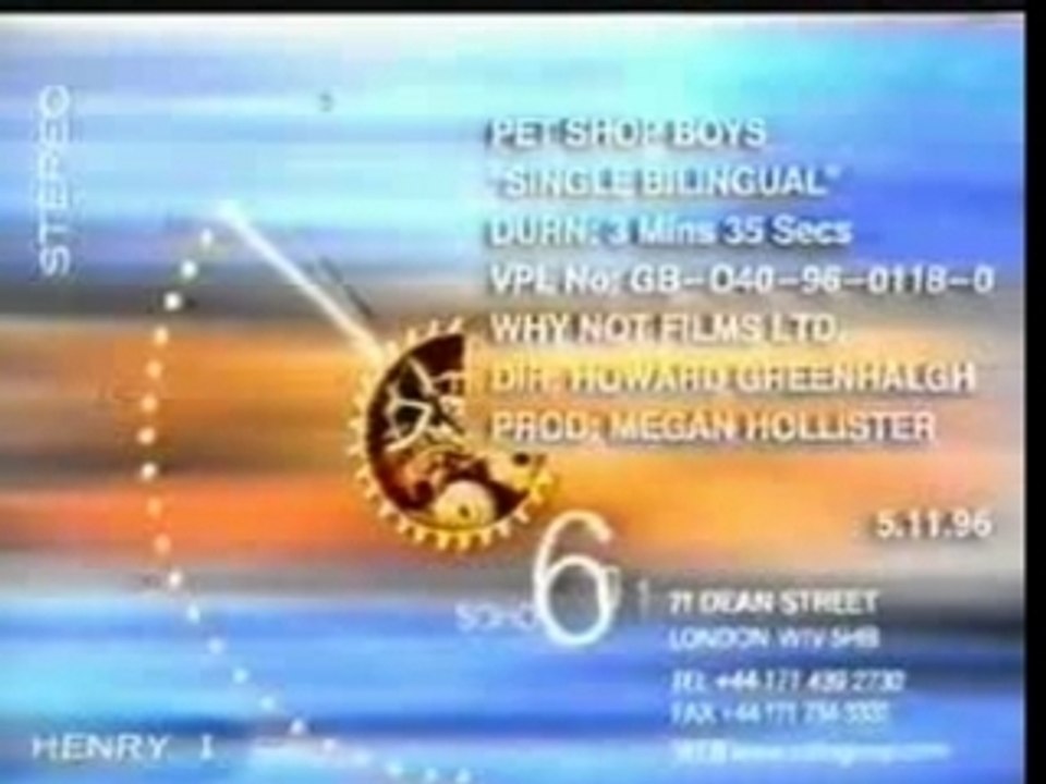 Pet Shop Boys - Single Bilingual