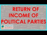 1248. CA Final Income tax   Return of Income of Political parties