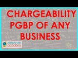 817. CA IPCC   PGBP   Chargeability PGBP of any business