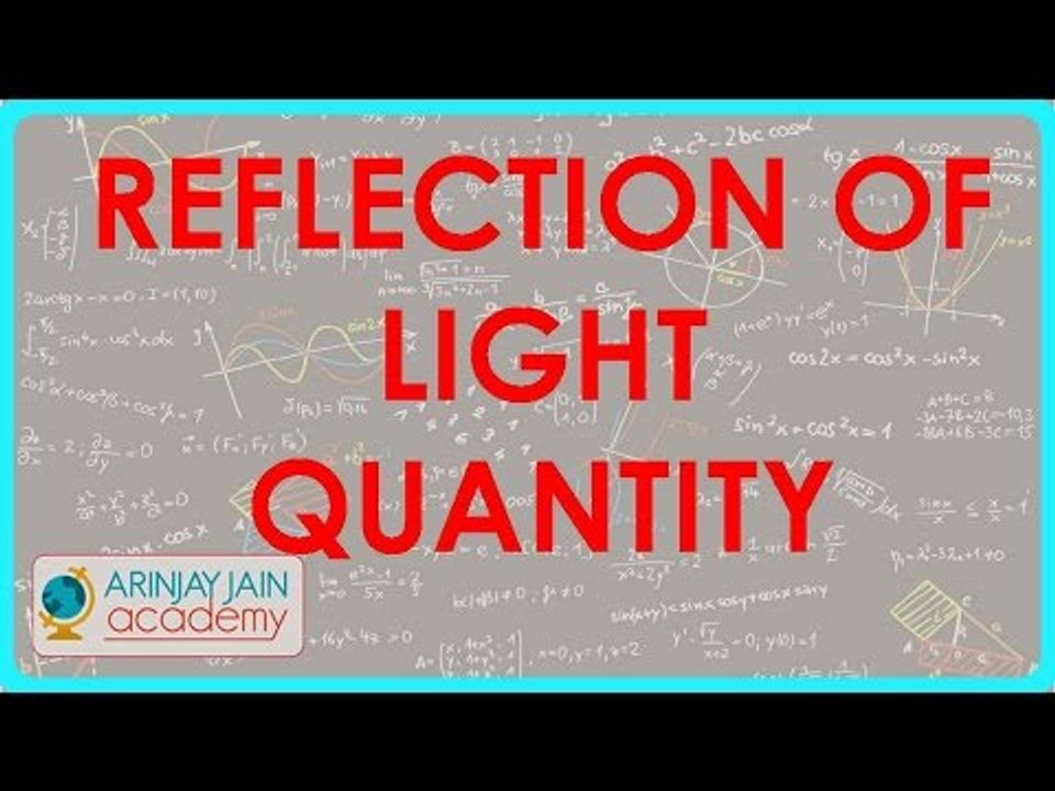 1258. Reflection of light   Quantity