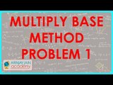 1298Vedic Maths   Multiply Base Method Problem 1