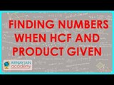 1310. Number system   Finding numbers when HCF and Product given