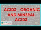 1283. Acids   Organic and Mineral Acids