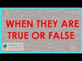 749.Compound statements   OR statement   When they are True or False
