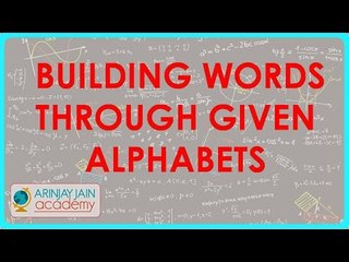 728.Permutation and Combination   Building words through given alphabets