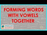 718.Permutation and Combination   Forming words with vowels together