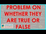 748.Compound statements   Problem on whether they are True or False