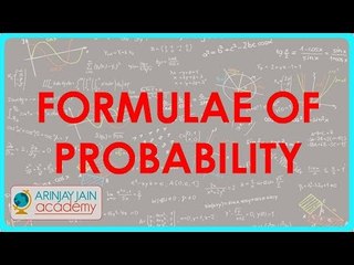 736.Formulae of Probability