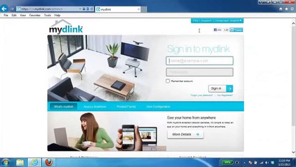 How to setup and install a mydlink camera
