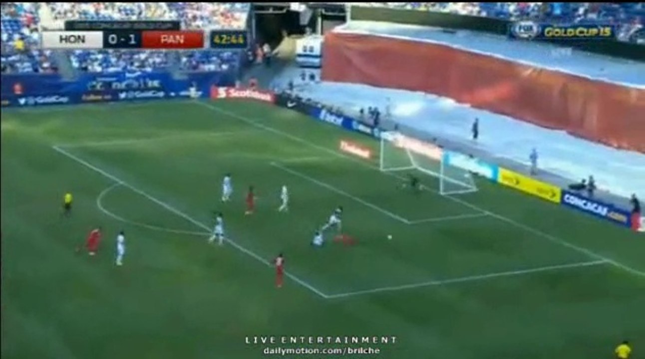 1st Half Goal & Highlights | Honduras 0-1 Panama 10.07.2015