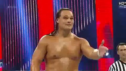 WWE RAW 6-7-2015 Dean Ambrose vs Bo Dallas Full Match 6 July 2015 WWE
