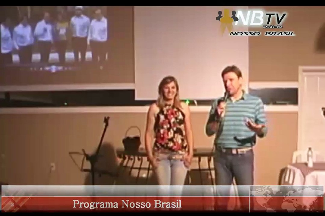 Apresentador Robson Marcelo no Programa Nosso Brasil