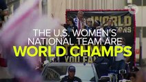 The U.S. Women's National Team Got A Ticker-Tape Parade