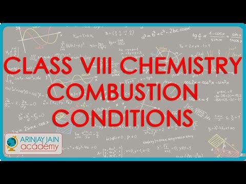 791.Class VIII Chemistry Combustion Conditions necessary for combustion to occur