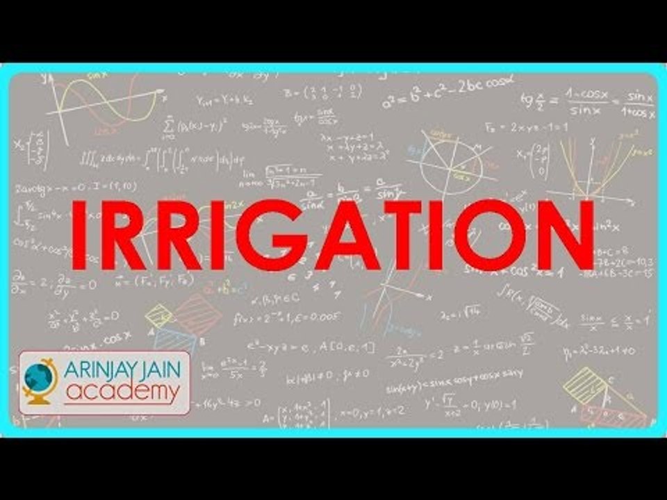 612.Biology - Irrigation