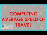 623.Data analysis - Computing average speed of travel