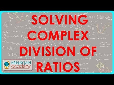 626.Trigonometry Ratios - Solving complex division of ratios