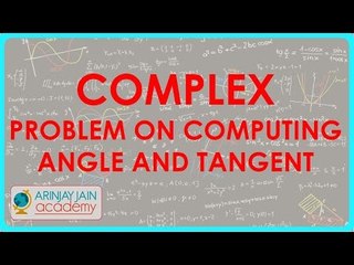 678.Class X - Cirlces - Complex problem on computing angle and tangent