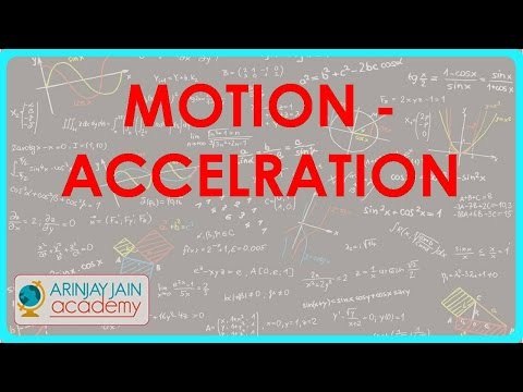 560.Class IX - CBSE, ICSE, NCERT - Motion - Accelration