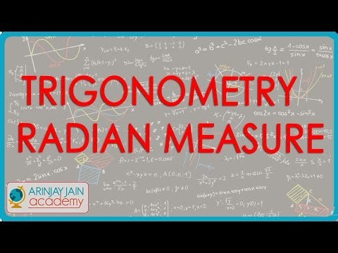 577.Class X - CBSE, ICSE, NCERT - Trigonometry - Radian Measure