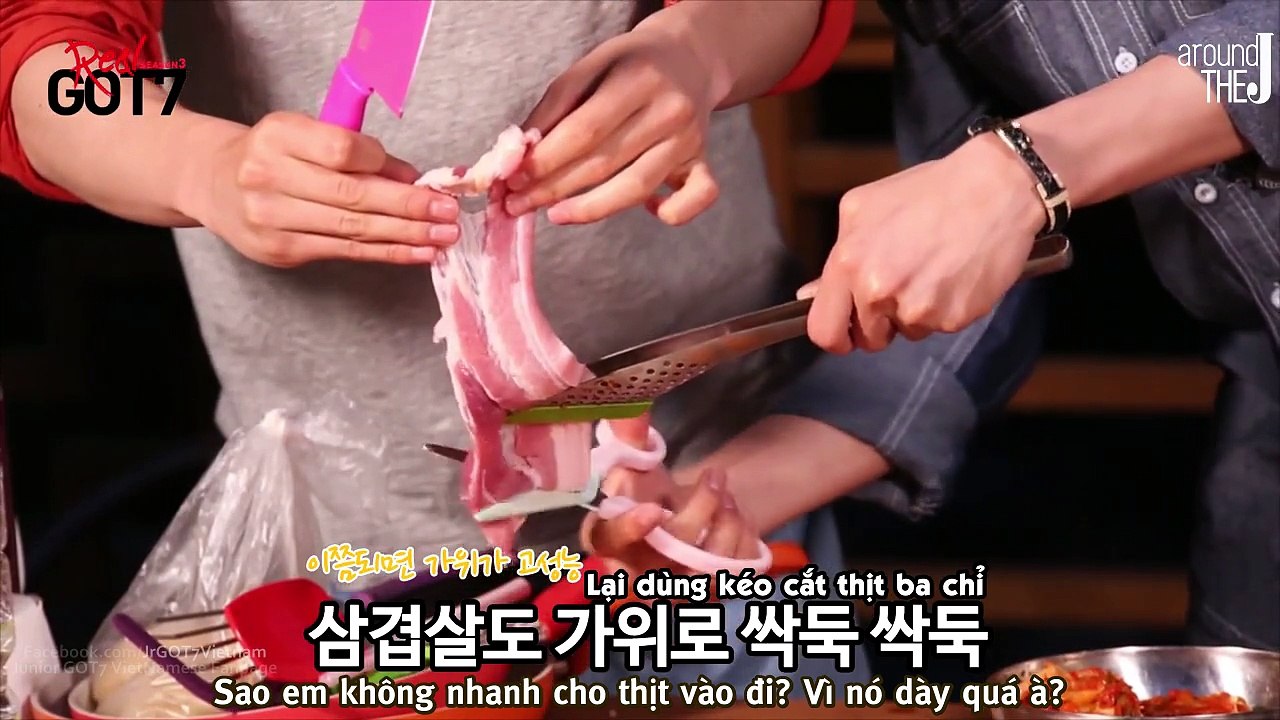 [Vietsub][AroundTheJ] RealGOT7 Season3 - ep07 GOT7's Just Right Summer Vacation #2 Bbq Party!