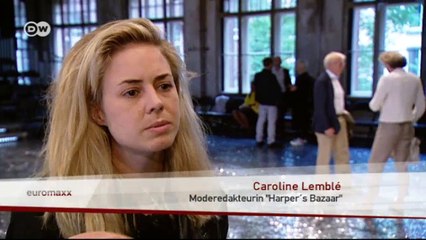 Bobby Kolade auf der Fashion Week | Euromaxx