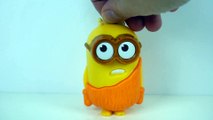 Swearing Minion McDonalds Happy Meal Toy - Says the F-WORD! 2015 Minions Movie Caveman #5