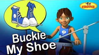 One Two Buckle My Shoe | 3D Nursery Rhyme | Numbers Song
